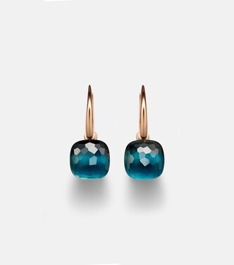 Boucles d’oreilles Nudo en or 18 ct et quartz rose | Pomellato