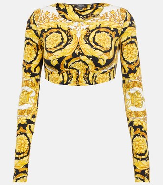Barocco crop top | Versace