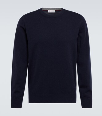 Cashmere crewneck sweater | Brunello Cucinelli
