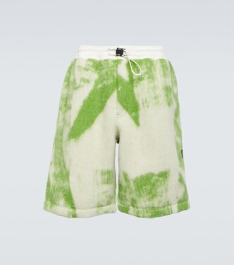 Shorts in misto lana con stampa | Y-3