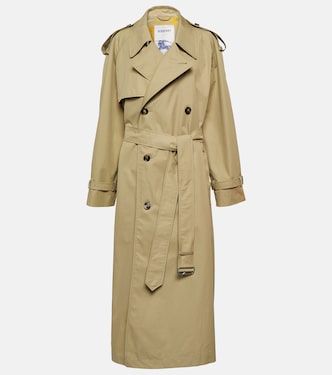 Cotton gabardine trench coat | Burberry