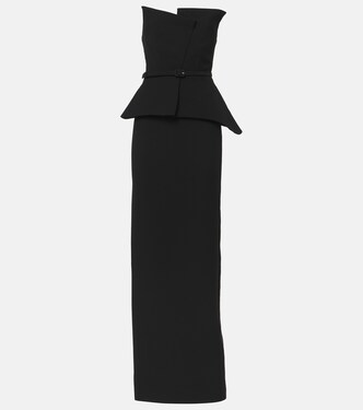 Robe longue en crêpe | Roland Mouret