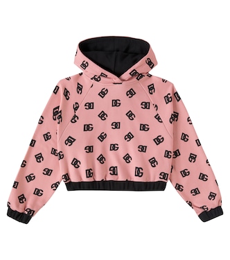DG cotton hoodie | Dolce&Gabbana Kids