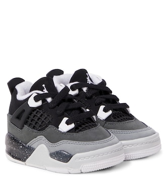 Jordan Air 4 Retro leather sneakers | Nike Kids