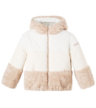 Hooded puffer jacket | Monnalisa