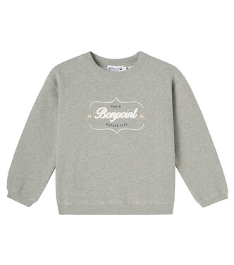 Tonino logo cotton-blend fleece sweatshirt | Bonpoint