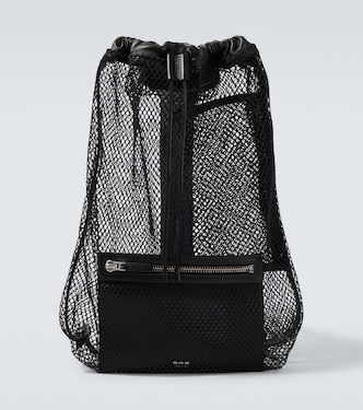Leather-trimmed backpack | Tom Ford