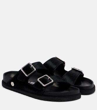 Arizona calf hair slides | Birkenstock 1774