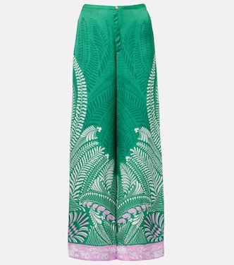 Clea printed wide-leg pants | Poupette St Barth