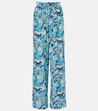 Reese printed palazzo pants | Melissa Odabash