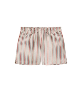 Frankie striped cotton twill shorts | Konges Sløjd