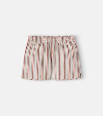 Frankie striped cotton twill shorts | Konges Sløjd