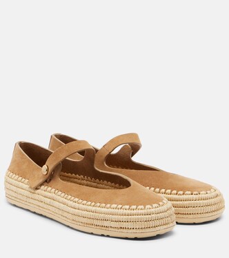 Paula's Ibiza Espadrilles Rio aus Veloursleder | Loewe
