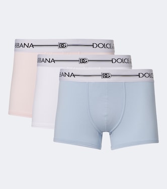 Set aus drei Slips aus Jersey | Dolce&Gabbana