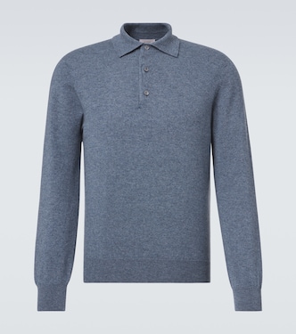 Cashmere polo sweater | Agnona