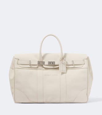 Leather duffel bag | Brunello Cucinelli