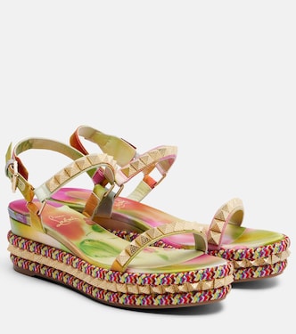 Espadrille-Wedges Pyra Clou | Christian Louboutin