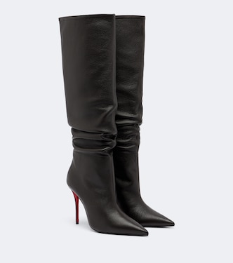 Zependris leather knee-high boots | Christian Louboutin