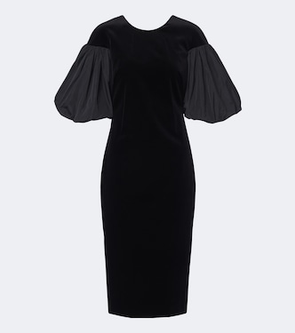 Cotton velvet midi dress | Max Mara