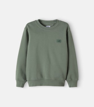 Logo cotton sweatshirt | C.P. Company Kids