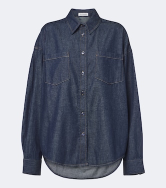 Camisa Deira de denim | The Frankie Shop