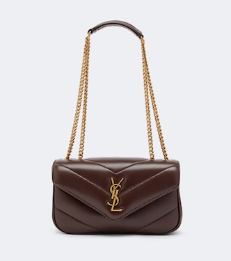 Loulou Mini leather shoulder bag | Saint Laurent