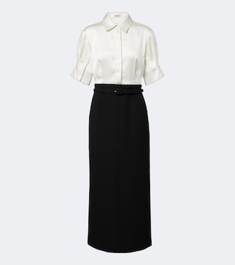 Alvera twill midi dress | Simkhai