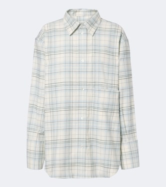 Checked cotton shirt | Róhe
