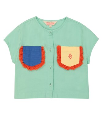 Baboon cotton and linen shirt | The Animals Observatory