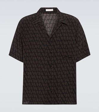 Toile Iconographe silk shirt | Valentino