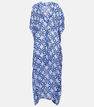 Andrea asymmetric kaftan | Poupette St Barth