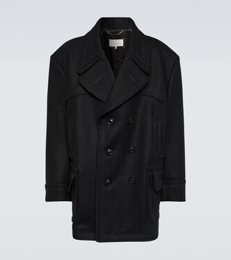 Wool-blend peacoat | Maison Margiela