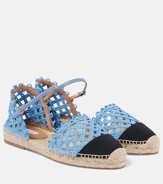 Espadrilles Sunburst aus Raffiabast | Aquazzura