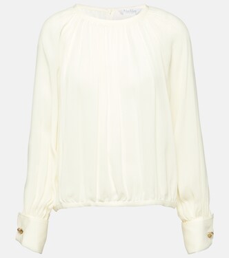 Top Narvel en crêpe de soie | Max Mara