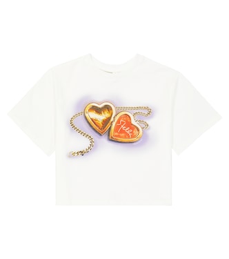 Printed cotton T-shirt | Stella McCartney Kids