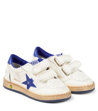 Ball Star leather sneakers | Golden Goose Kids