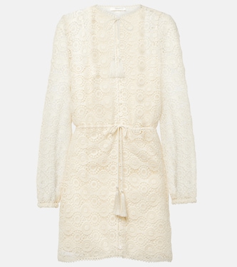 Robe en dentelle de coton | Frame