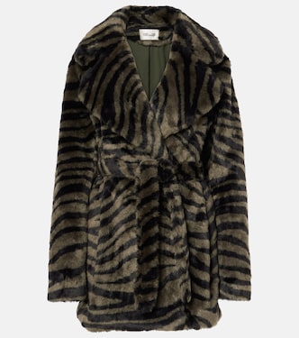 Jacke Tanesha aus Faux Shearling | Diane von Furstenberg