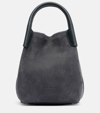 Bale Micro leather bucket bag | Loro Piana