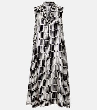 فستان ميدي من تويل الحرير Jackie | 'S Max Mara