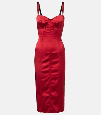 Satin bustier dress | Dolce&Gabbana