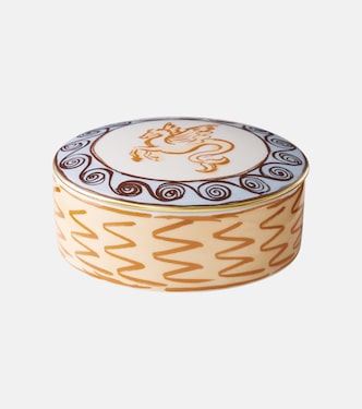 x Luke Edward Hall Il Viaggio di Nettuno porcelain trinket box  | Ginori 1735