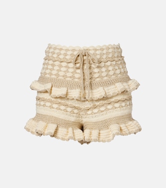 Wanderlust crochet tiered shorts | Zimmermann