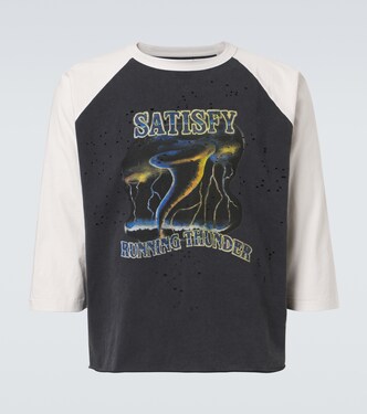 MothTech printed cotton T-shirt | Satisfy