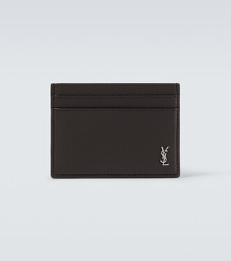 Cassandre leather card holder | Saint Laurent