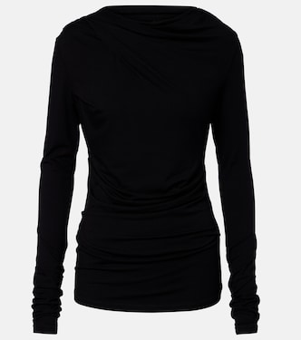 Draped jersey top | Entire Studios