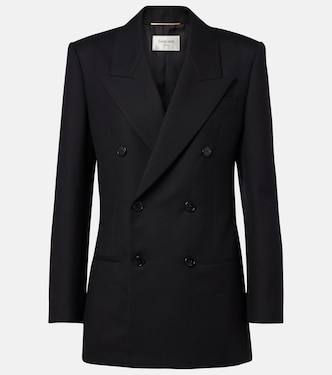 Double-breasted wool blazer | Saint Laurent