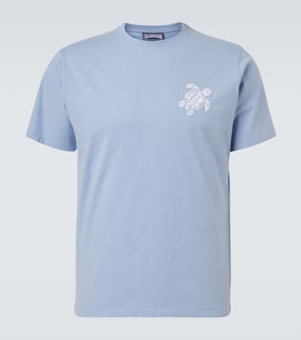 Embroidered cotton T-shirt | Vilebrequin