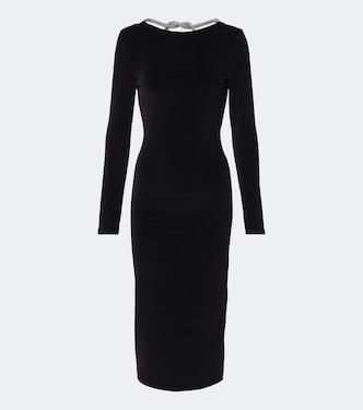 Midikleid aus einem Baumwollgemisch | Balmain
