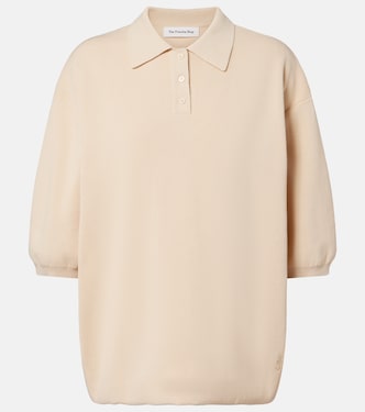 Nola cotton polo sweater | The Frankie Shop